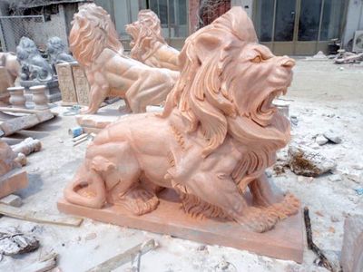 歐式石獅、石雕獅子、麒麟與墾荒牛 經(jīng)典動物雕塑的藝術(shù)與匠心
